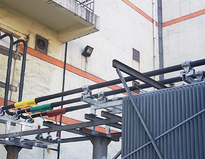 晉城天溪110kV變電站樱桃视频成人現場圖片